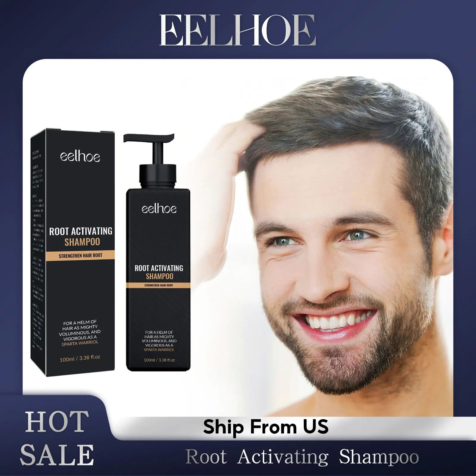 Herbal Hair Regrowth Shampoo Nourishing Repair Anti Hair Fall