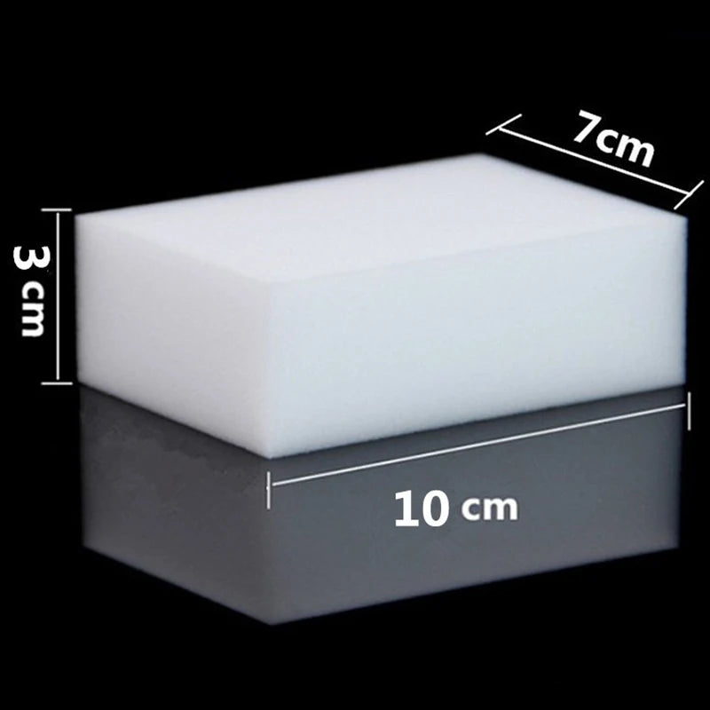 White Magic Melamine Sponge Eraser – 100×70×30mm