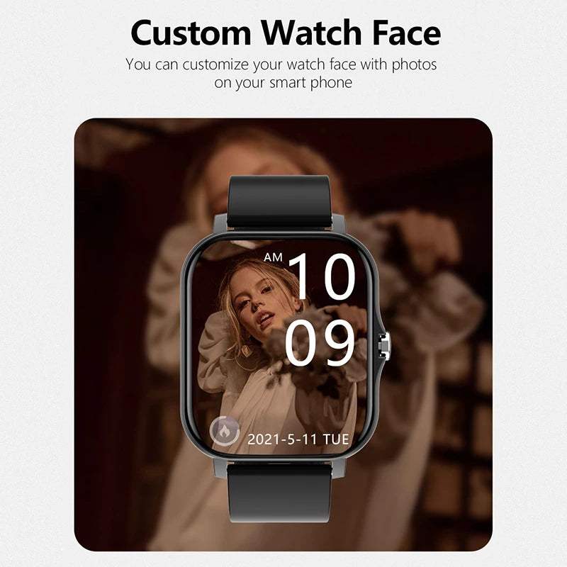 Original 1.83" Smartwatch – Fitness Tracker & Bluetooth Call (2025)