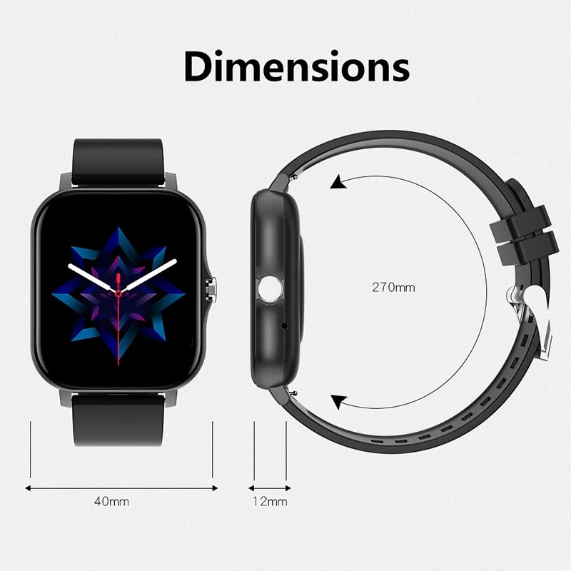 Original 1.83" Smartwatch – Fitness Tracker & Bluetooth Call (2025)