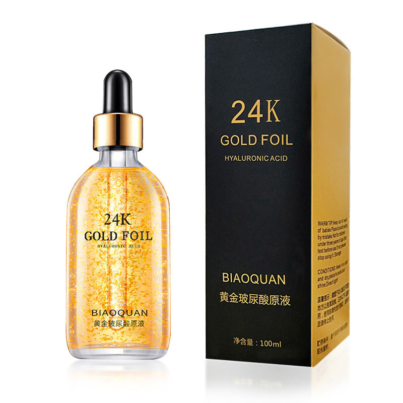 100ml 24K Gold Hyaluronic Acid Face Serum – Anti-Aging & Whitening