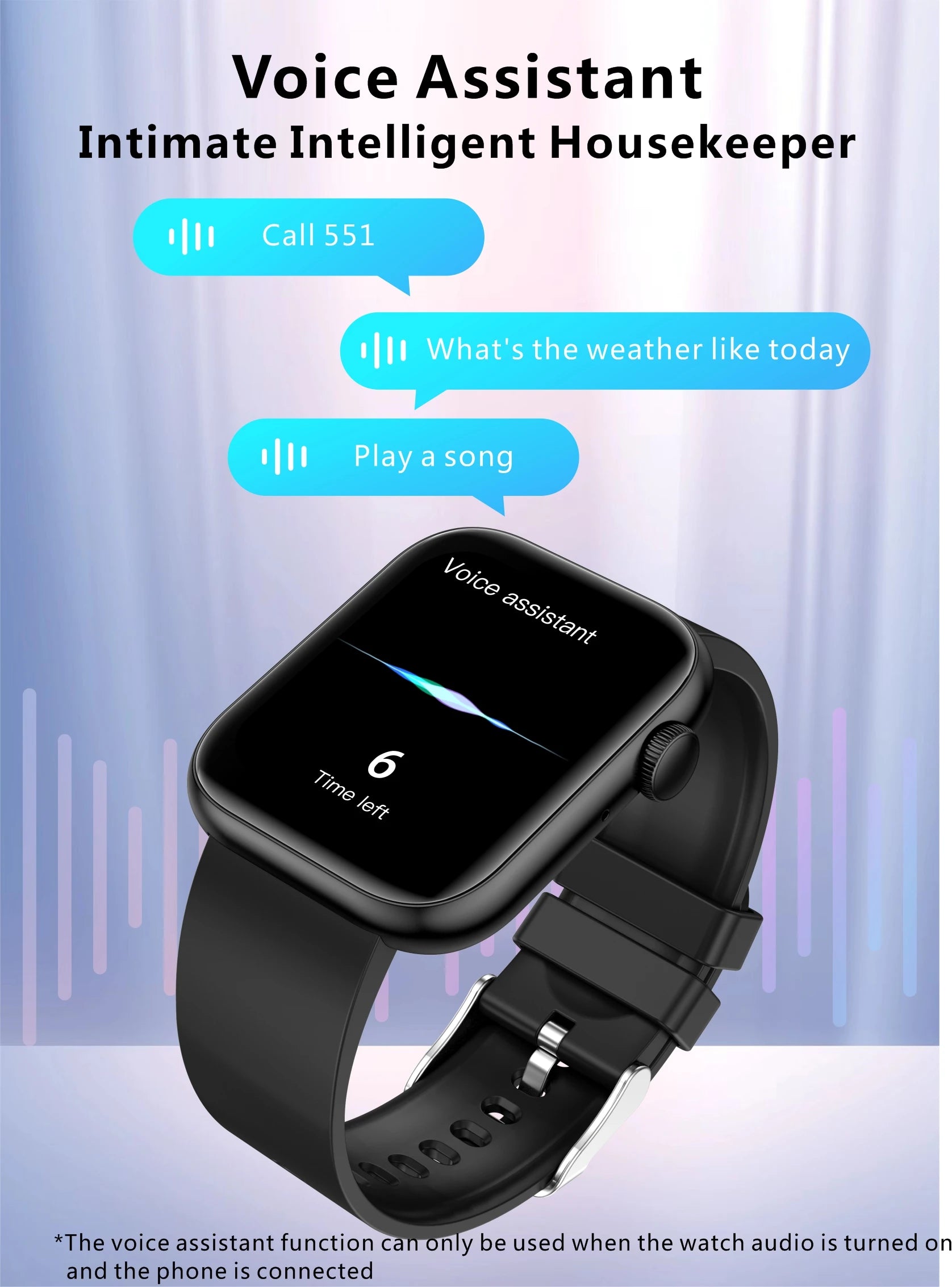 LIGE Bluetooth Call Smartwatch – Unisex Fitness & Health Tracker