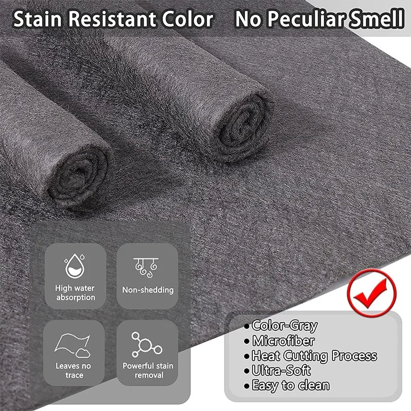 Reusable Microfiber Magic Cleaning Cloths for Home and Car
