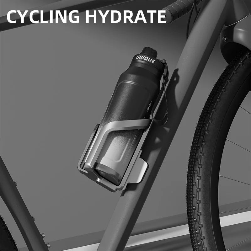 1L Stainless Steel Insulated Water Bottle with Handle Thermos