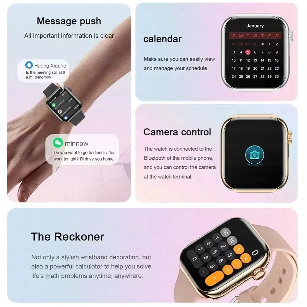 Smart Watch Series 10 HD Screen GPS NFC BT Call