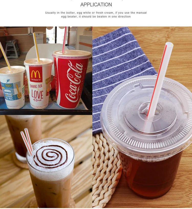 50–3000pcs Multicolor Drinking Straws – Party & Beverage Use