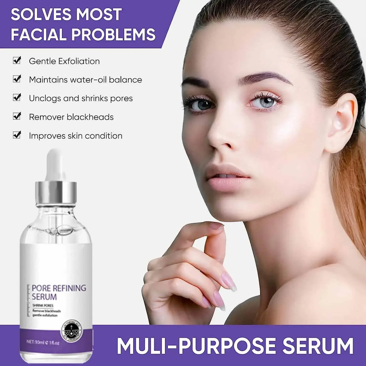 Pore Shrinking Serum – Facial Tightening & Minimizing Essence