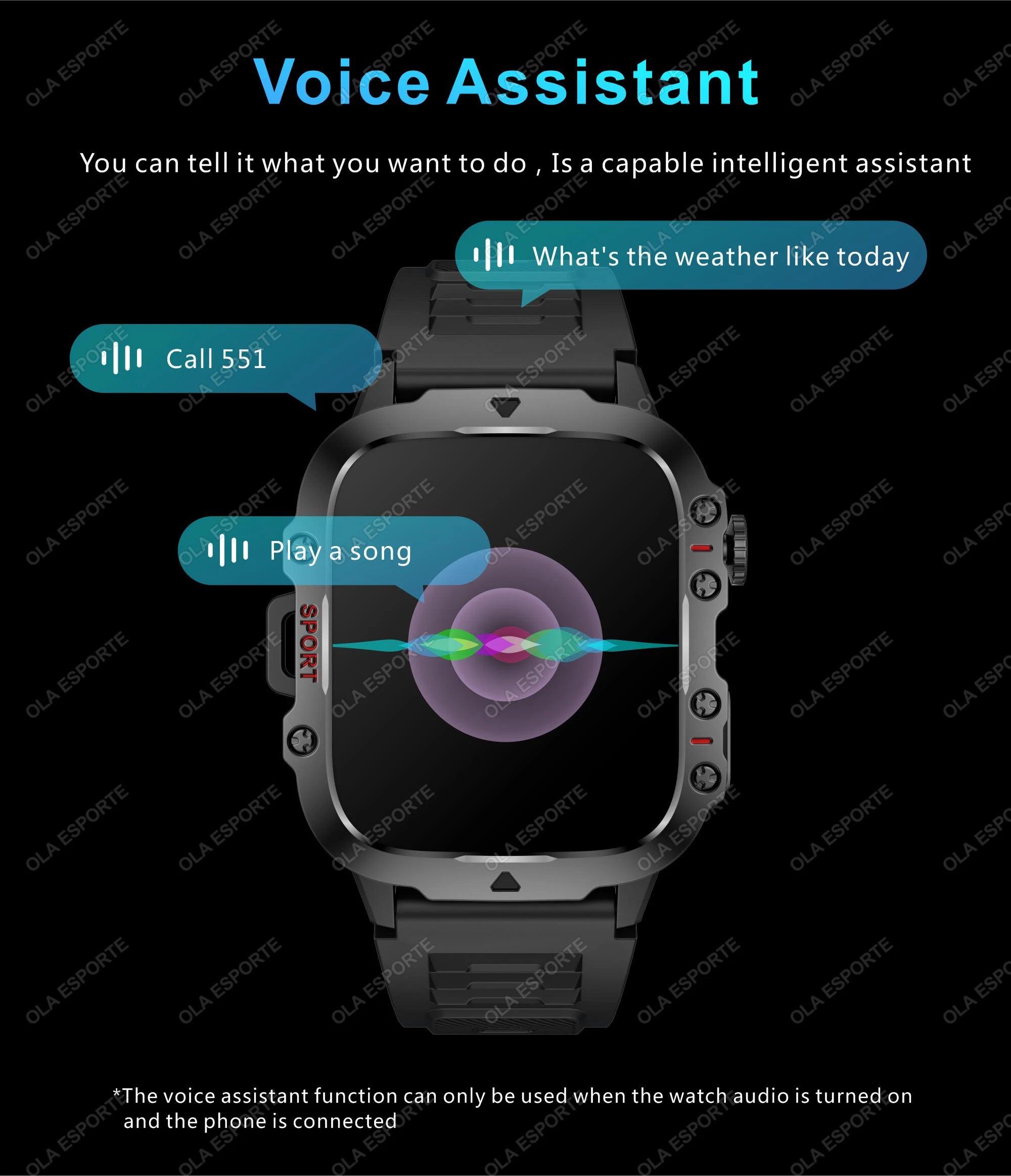 2025 Huawei/Xiaomi Military GPS Smartwatch – Waterproof with Flashlight