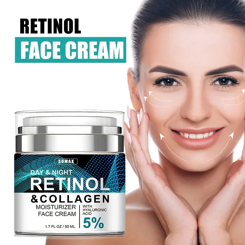 Retinol Anti Aging Face Cream Moisturizing Wrinkle Remover