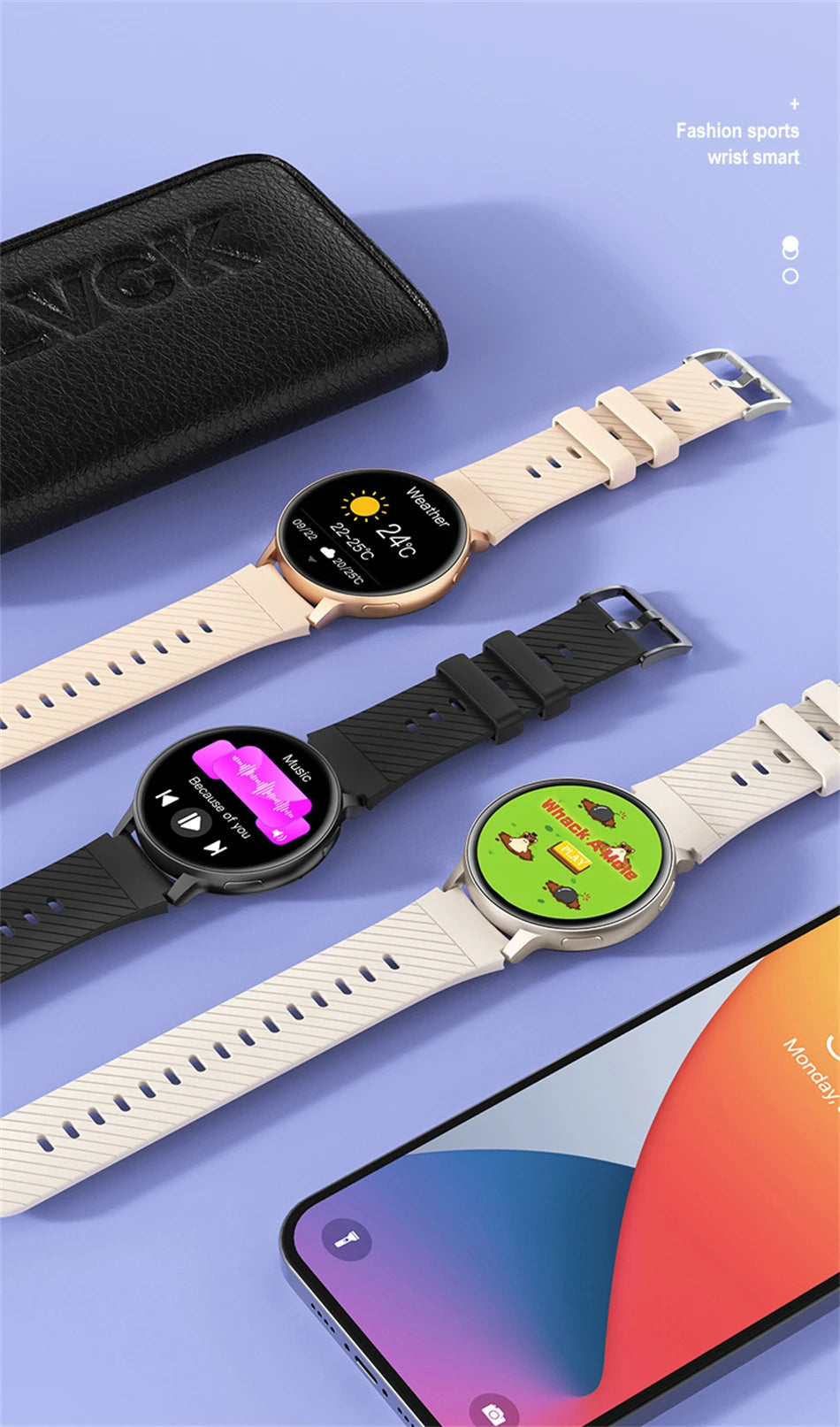 LIGE Bluetooth Call Smartwatch – Custom Dial, Fitness Tracker