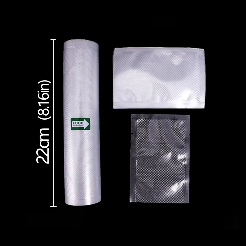 Reusable Vacuum Sealer Roll Bags for Kitchen Food Storage