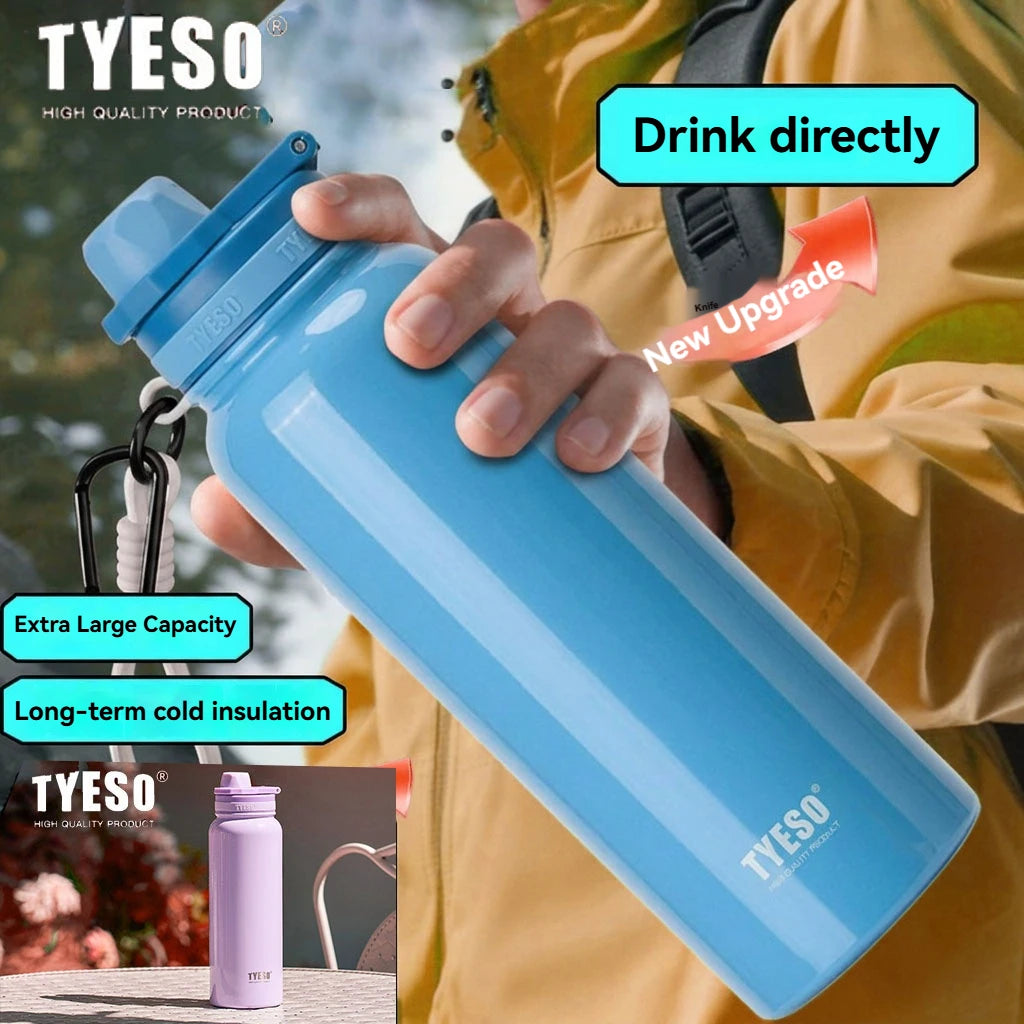 Stainless Steel Thermos Bottle Insulated Travel Water Flask Cup