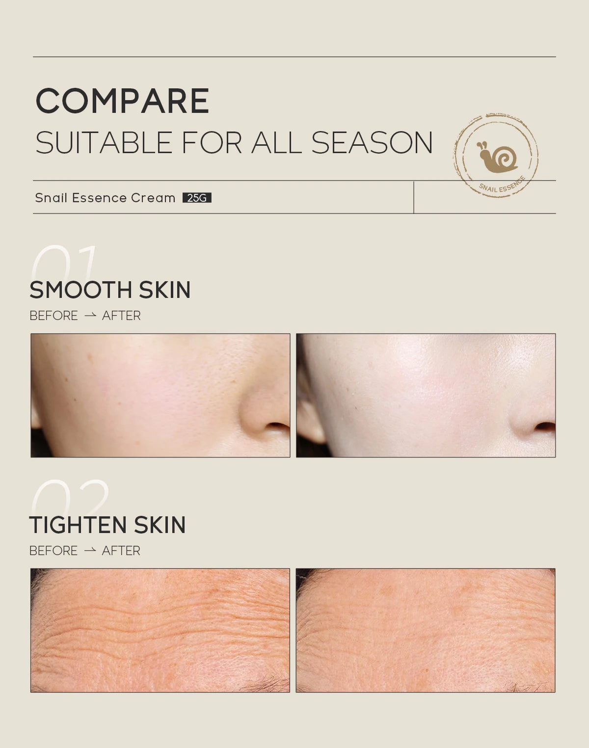 Snail Anti-Aging Collagen Face Cream