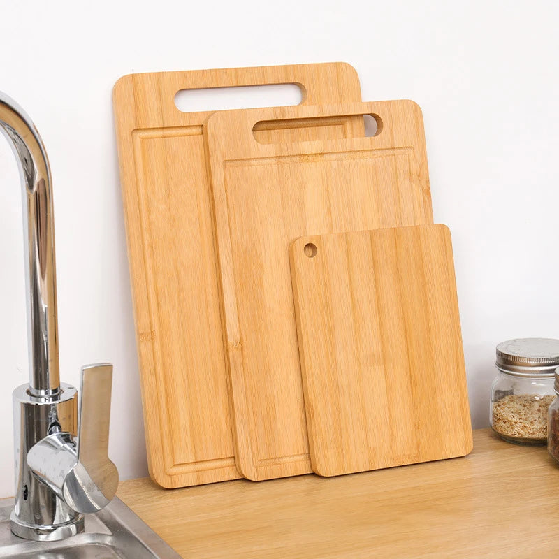 Wooden Bamboo Cutting Board for Meat Fruits and Vegetables