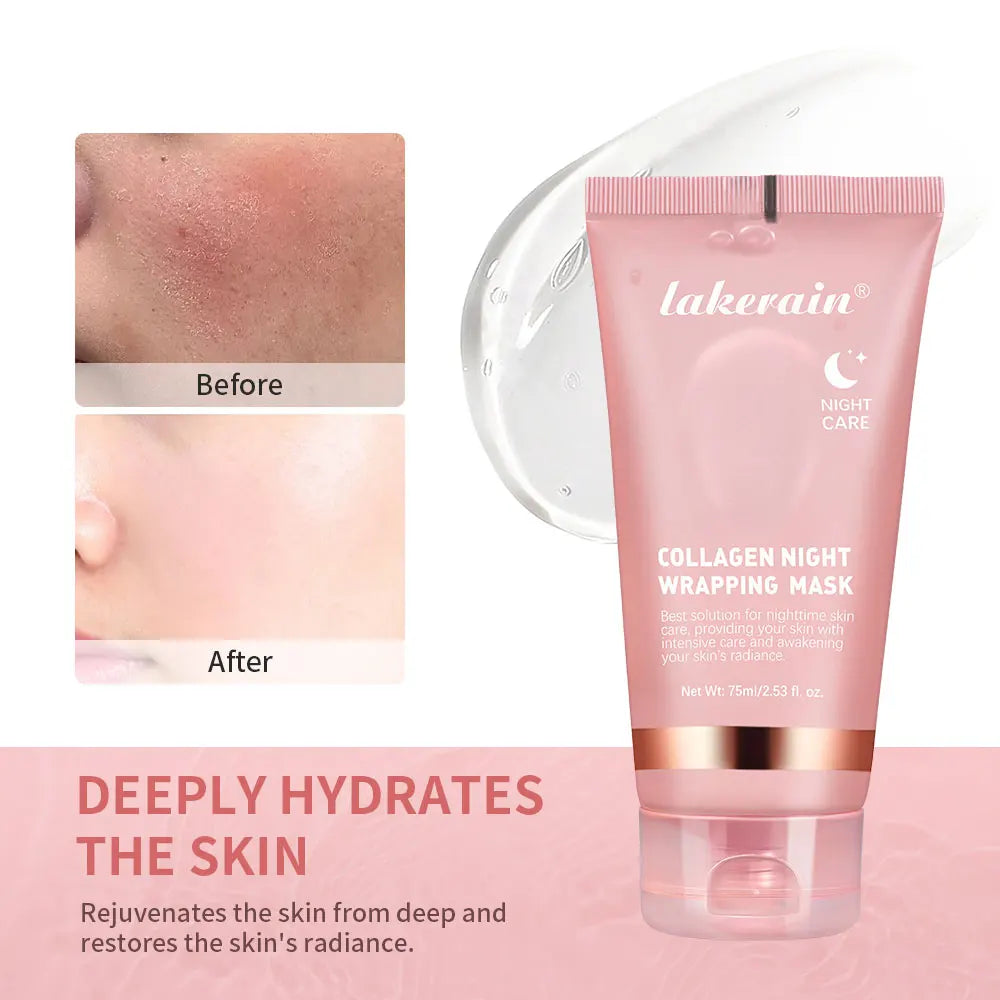 Korean Deep Collagen Peel Off Face Mask Overnight Care