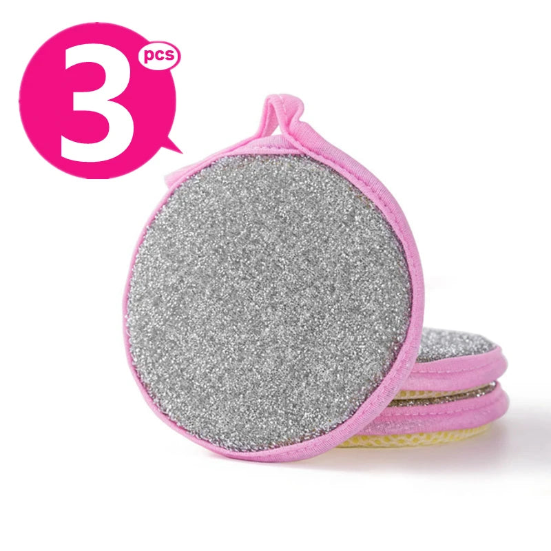 3/5/10PCS Double-Sided Dishwashing Sponges