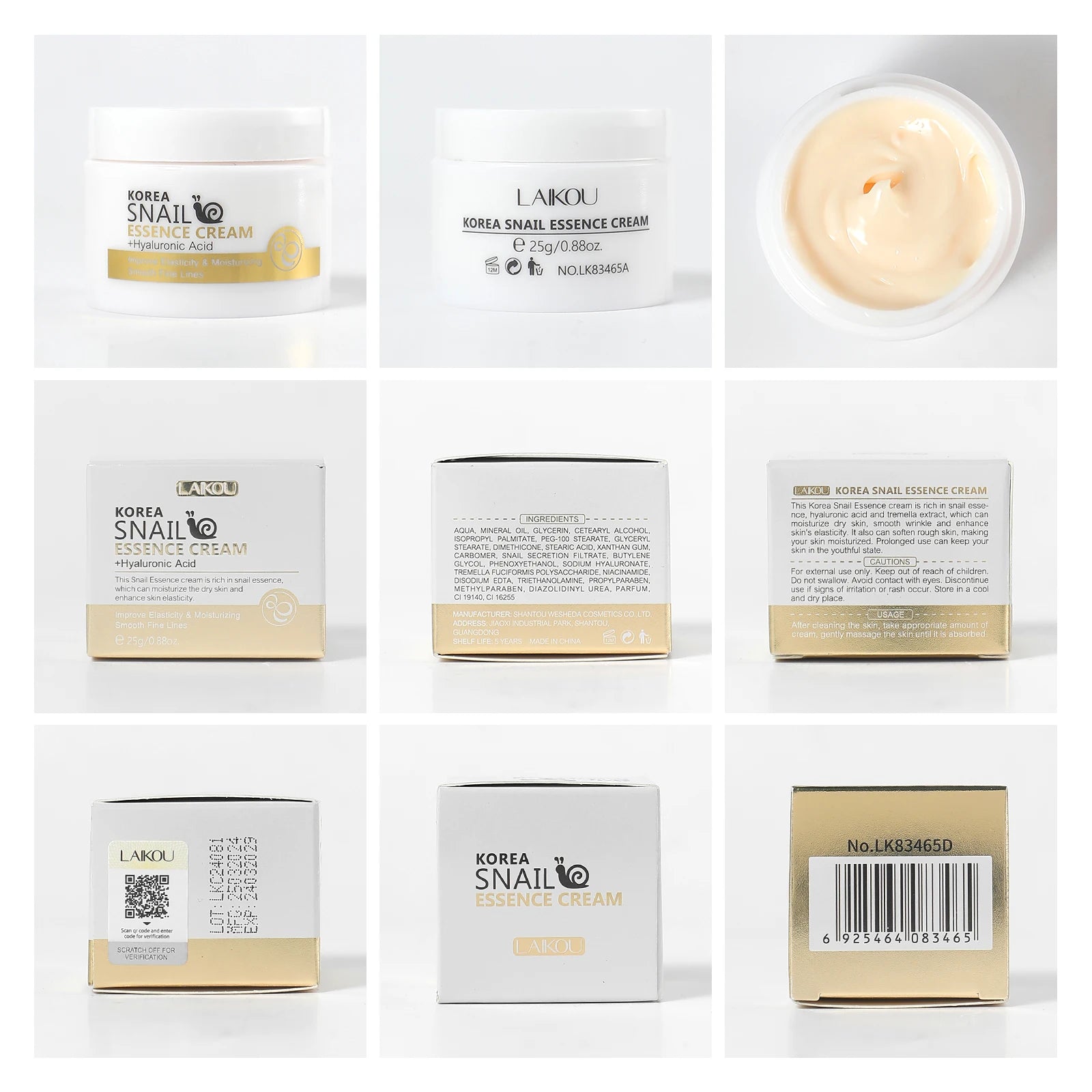 Snail Anti-Aging Collagen Face Cream