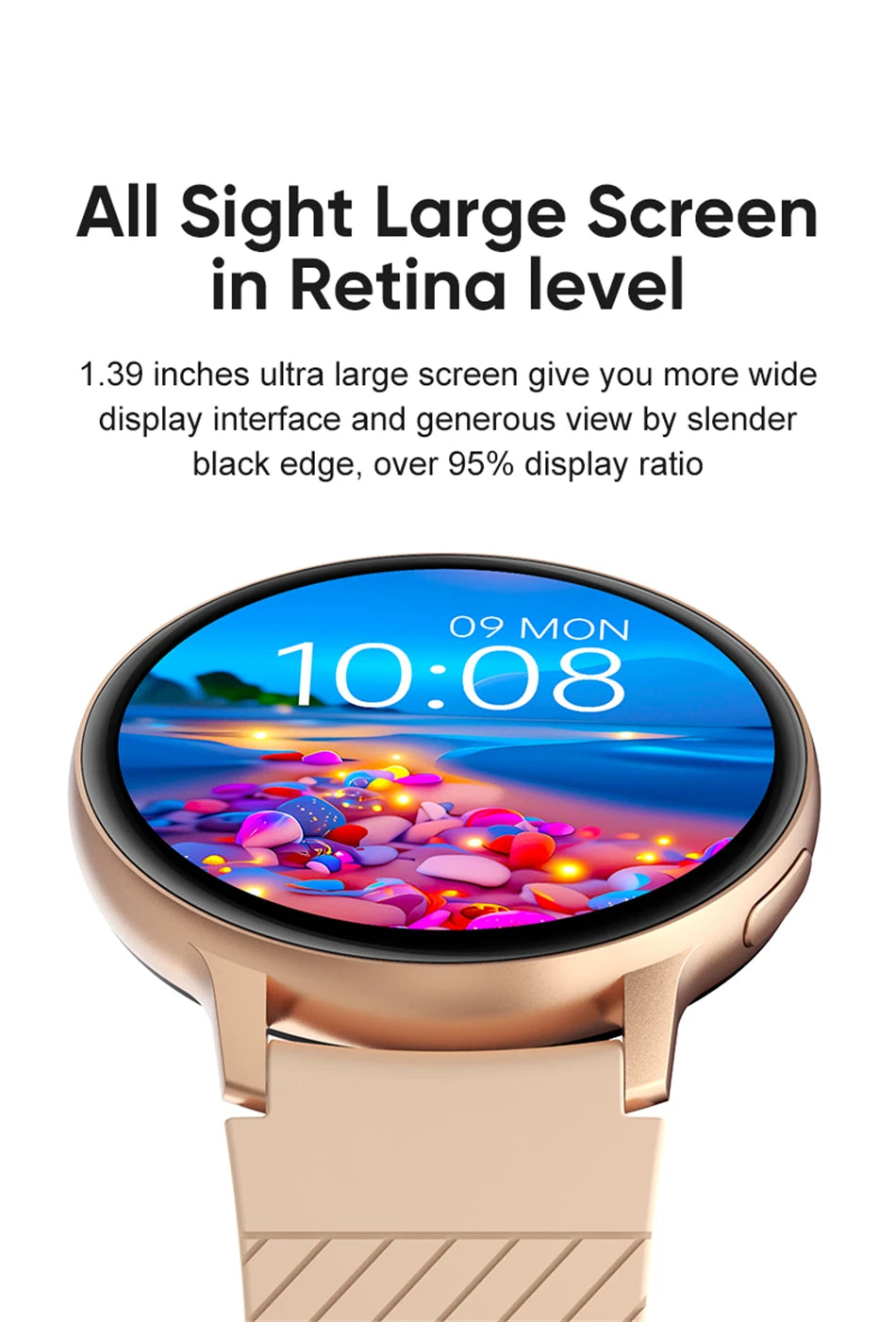 LIGE Bluetooth Call Smartwatch – Custom Dial, Fitness Tracker
