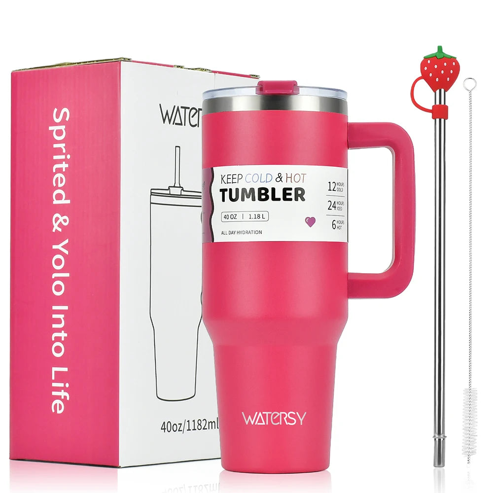 30oz/40oz Stainless Steel Thermal Tumbler Mug