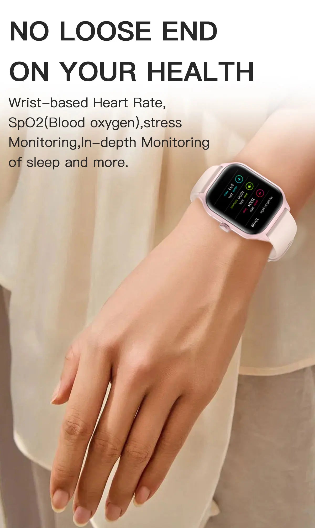 LEMFO LT10 Bluetooth Smartwatch 2024 – Fitness & Call Tracker