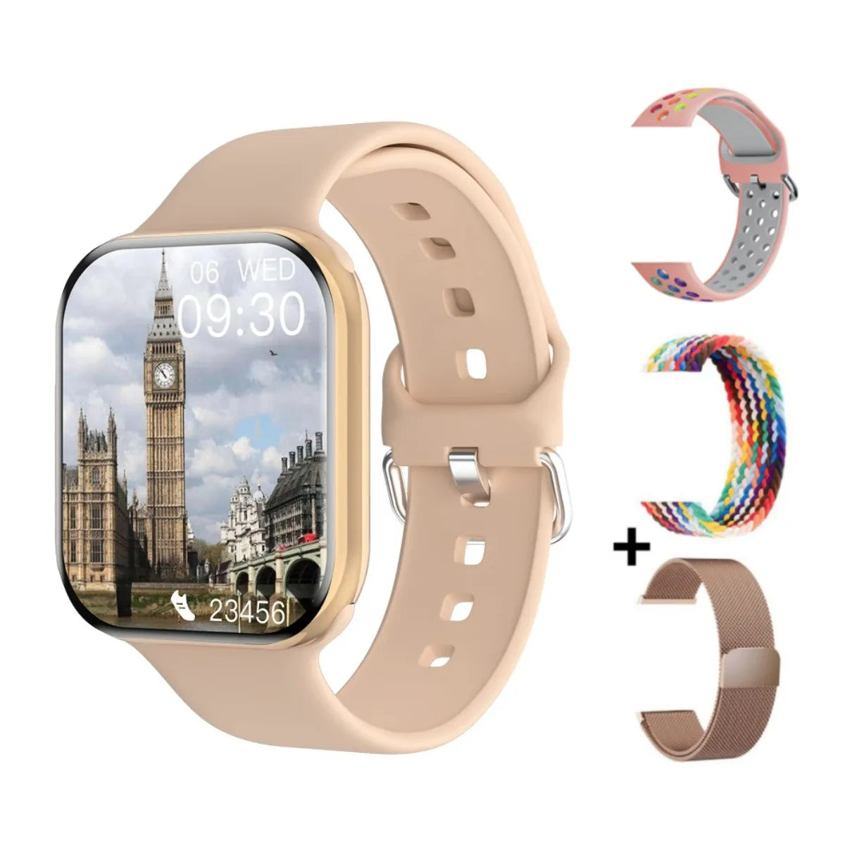 Smart Watch Series 10 HD Screen GPS NFC BT Call