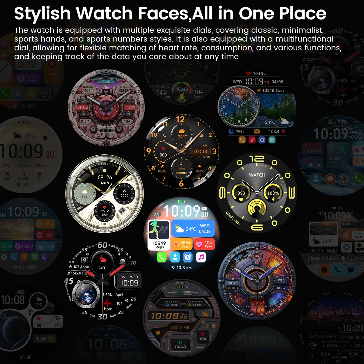 2025 Huawei GT5 Pro Smartwatch – HD AMOLED, GPS, Heart Rate