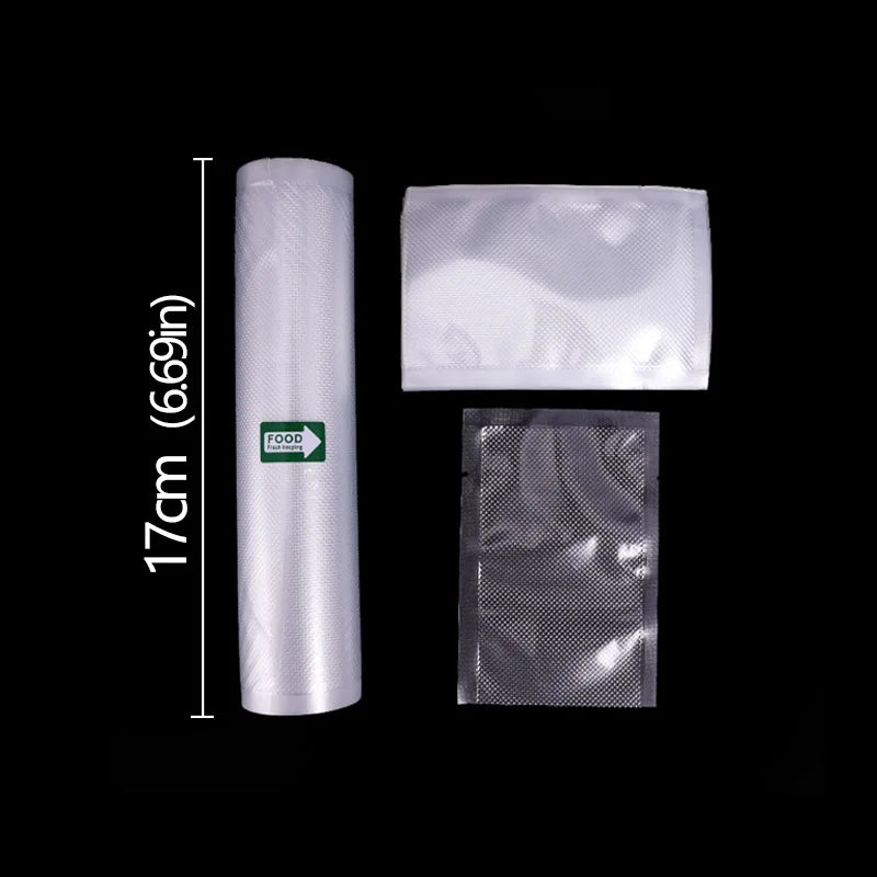 Reusable Vacuum Sealer Roll Bags for Kitchen Food Storage