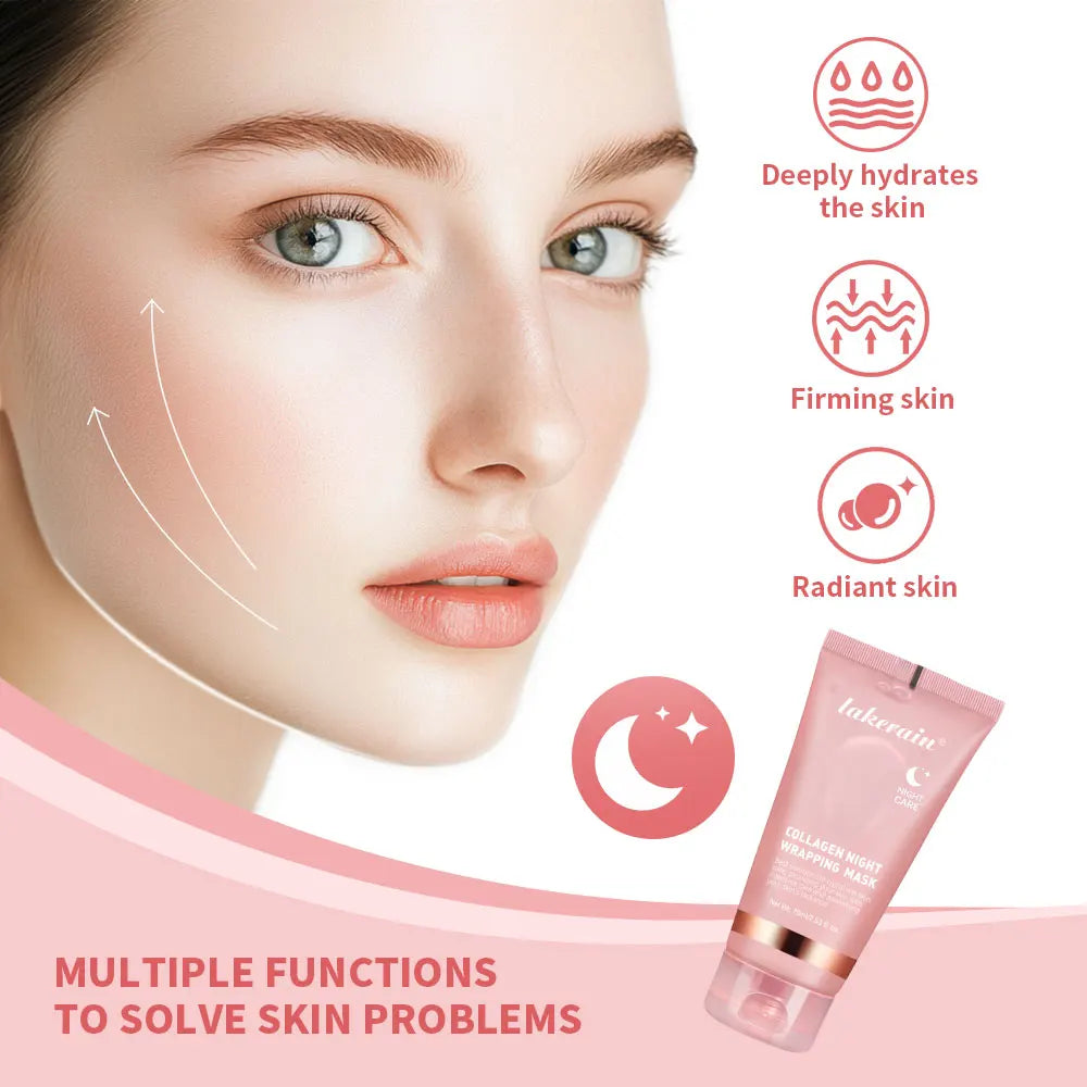 Korean Deep Collagen Peel Off Face Mask Overnight Care