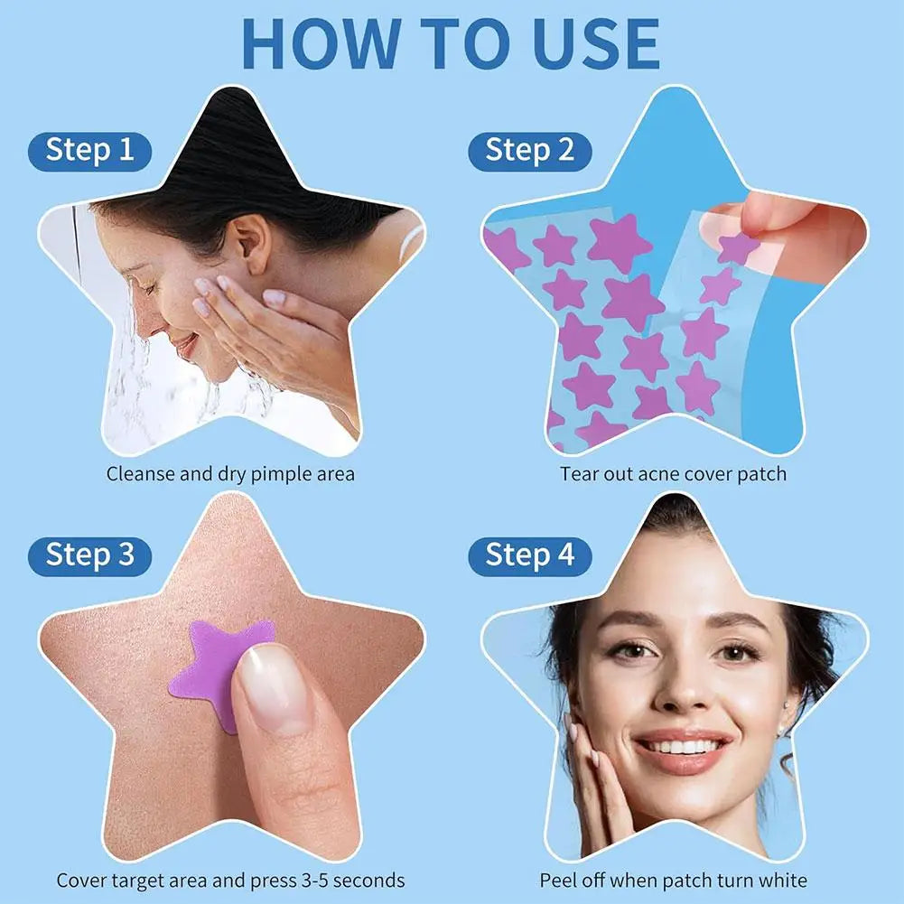 Colorful Star Acne Pimple Patch
