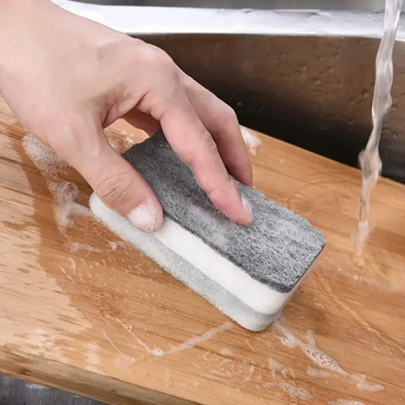 Magic 3-Layer Dishwashing Sponges – Reusable Kitchen Scrub Pads