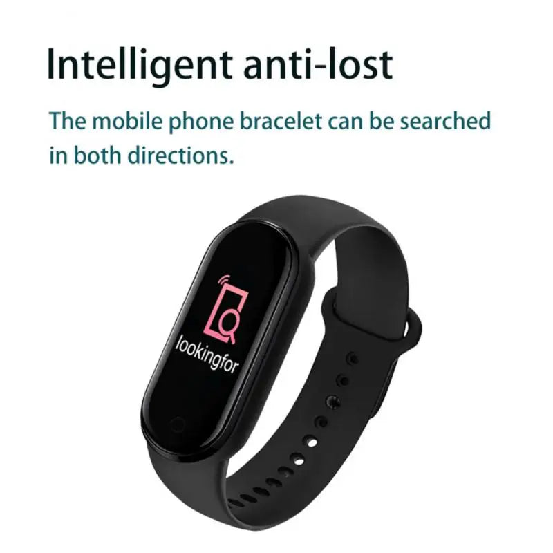 M6 Fitness Smartwatch with Heart & BP Monitor