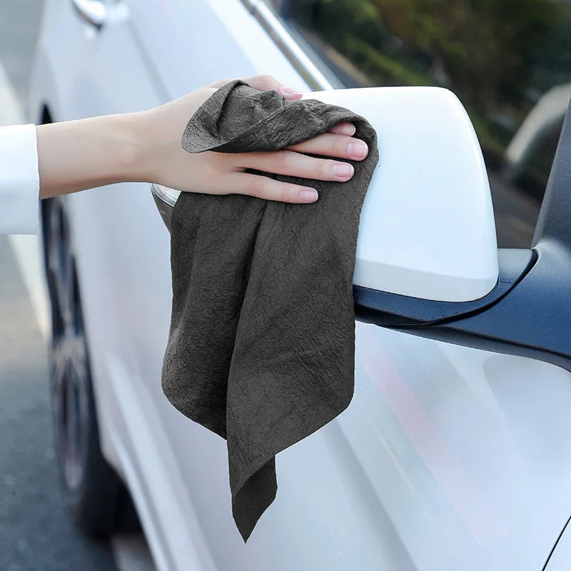 Thicker Magic Microfiber Cleaning Cloth – No-Trace Glass Towel