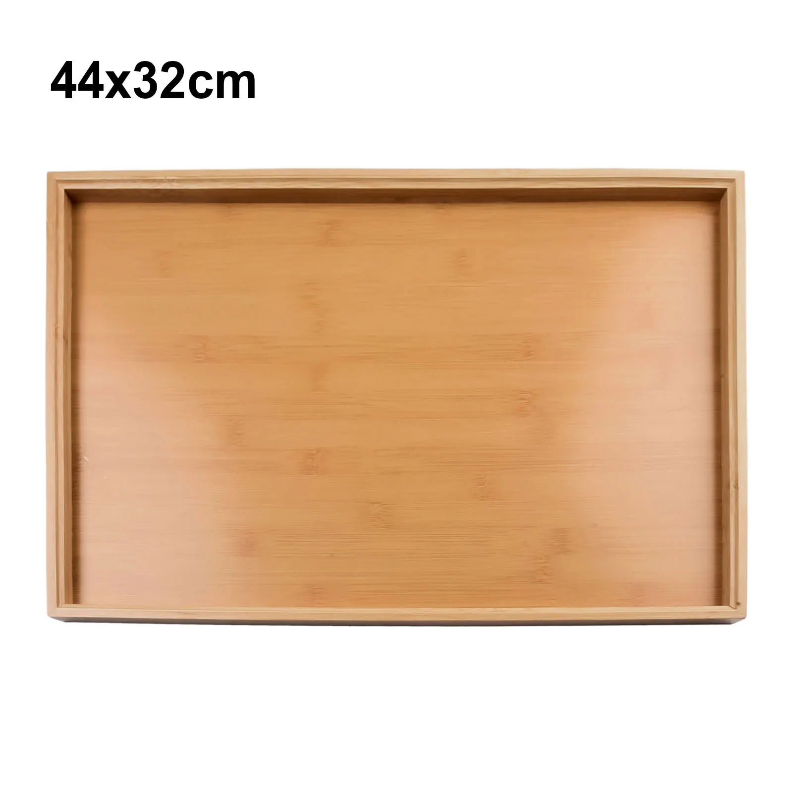 Bamboo Wooden Serving Tray – Rectangular Tea & Food Tray