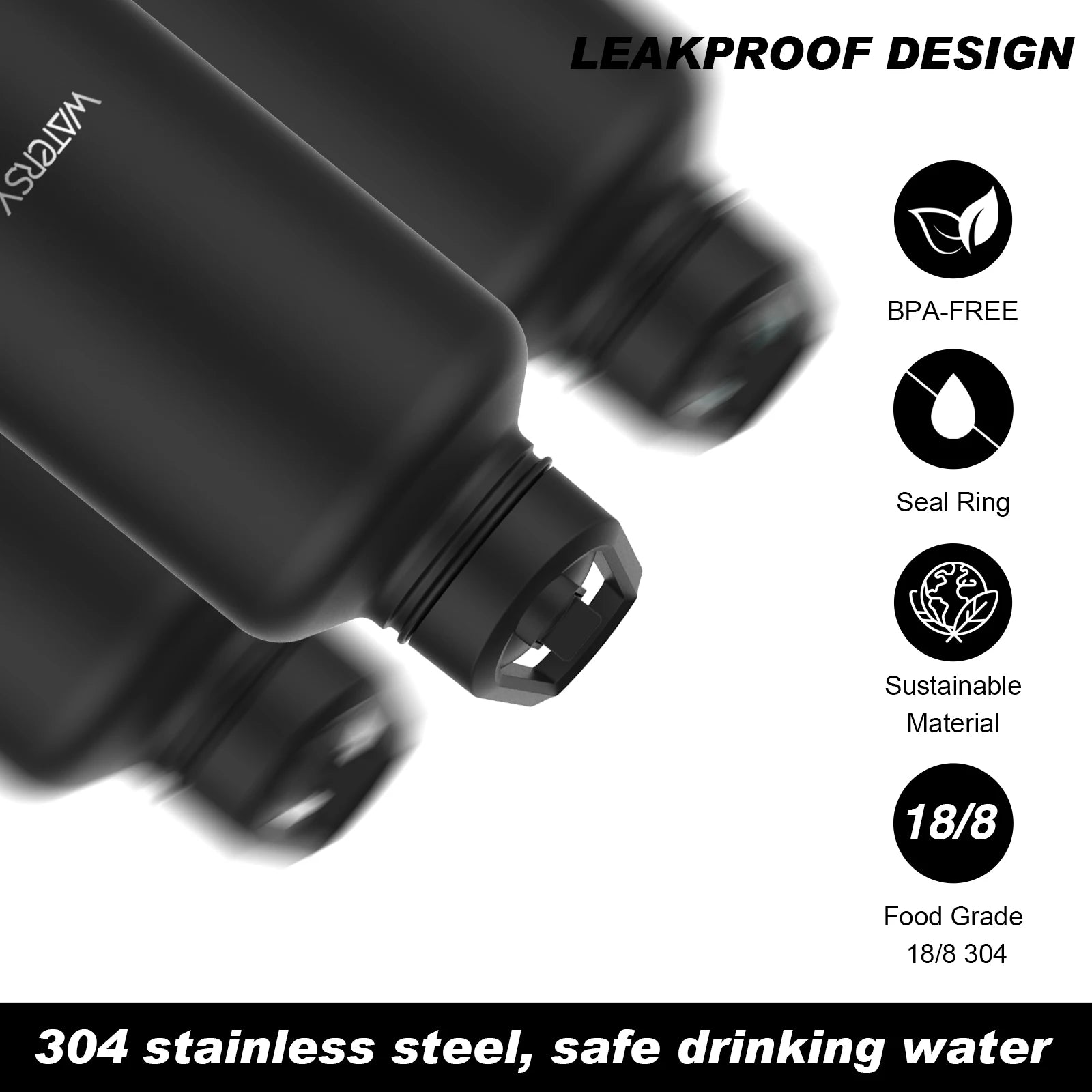 900ML Stainless Steel Thermal Mug with Handle – Insulated Tumbler