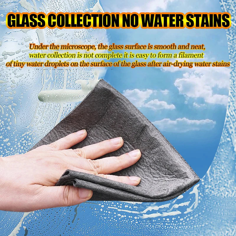 Thicker Magic Microfiber Cleaning Cloth – No-Trace Glass Towel