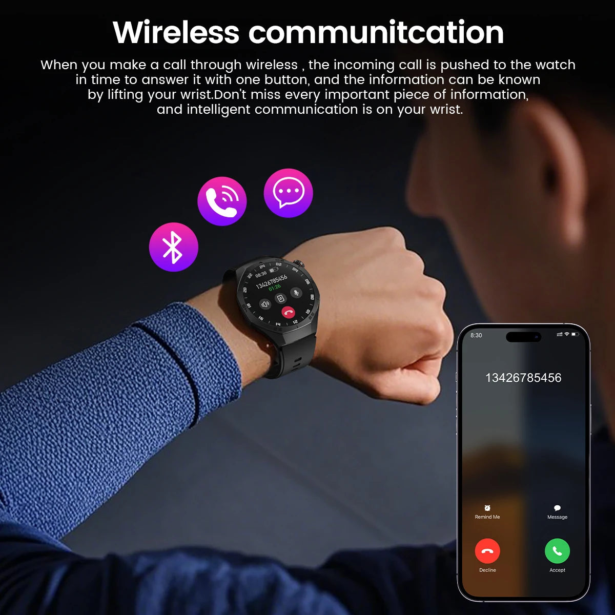 2025 Huawei GT5 Pro Smartwatch – HD AMOLED, GPS, Heart Rate