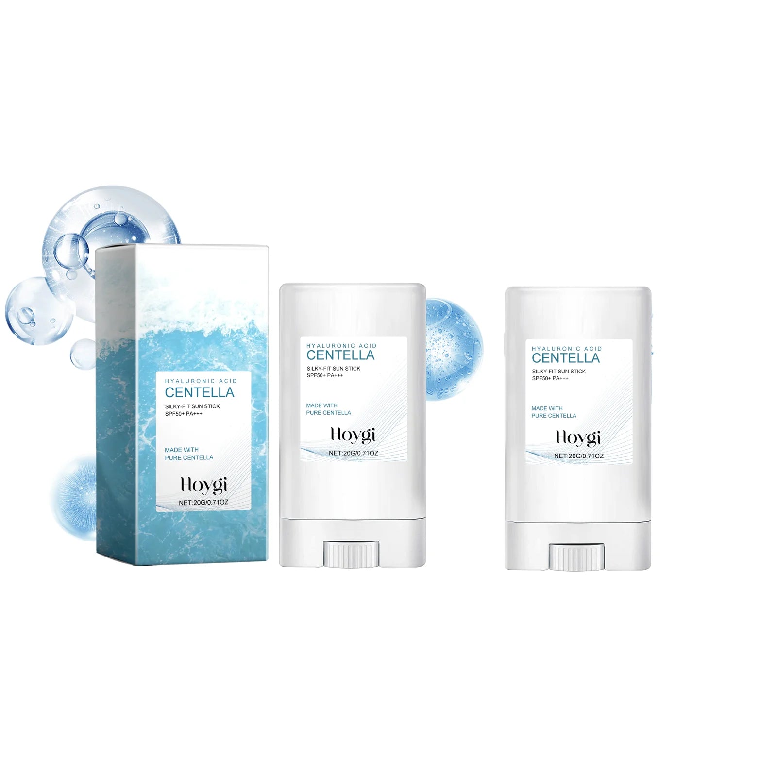 Hyaluronic Acid Sunscreen Stick SPF50+ Hydrating Non Greasy Protection