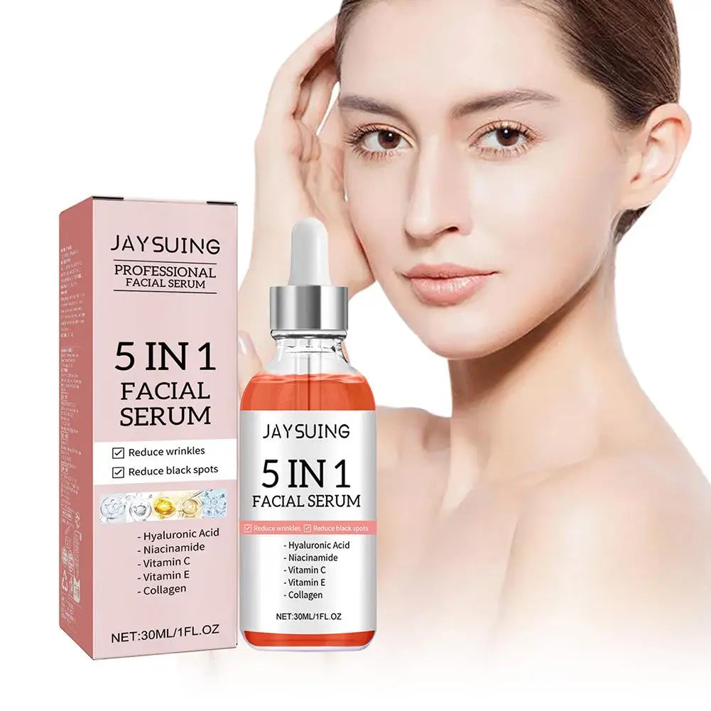 5 In 1 Vitamin C Hyaluronic Acid Face Serum