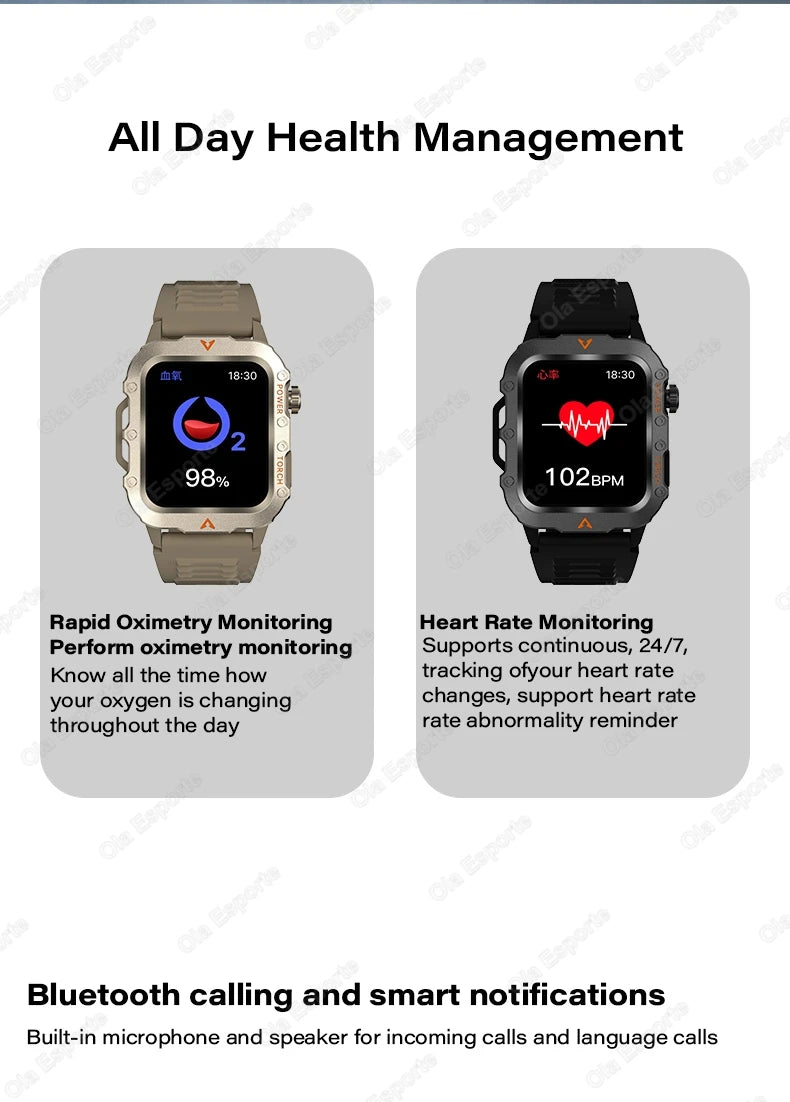 Original Men’s Smartwatch 3ATM/IP68