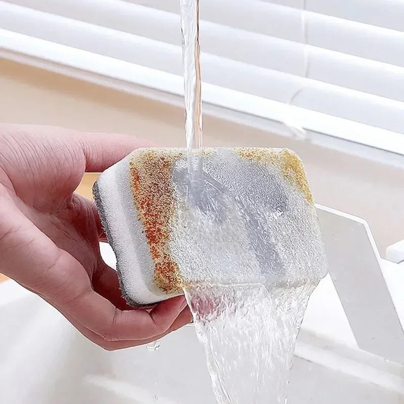 Magic 3-Layer Dishwashing Sponges – Reusable Kitchen Scrub Pads