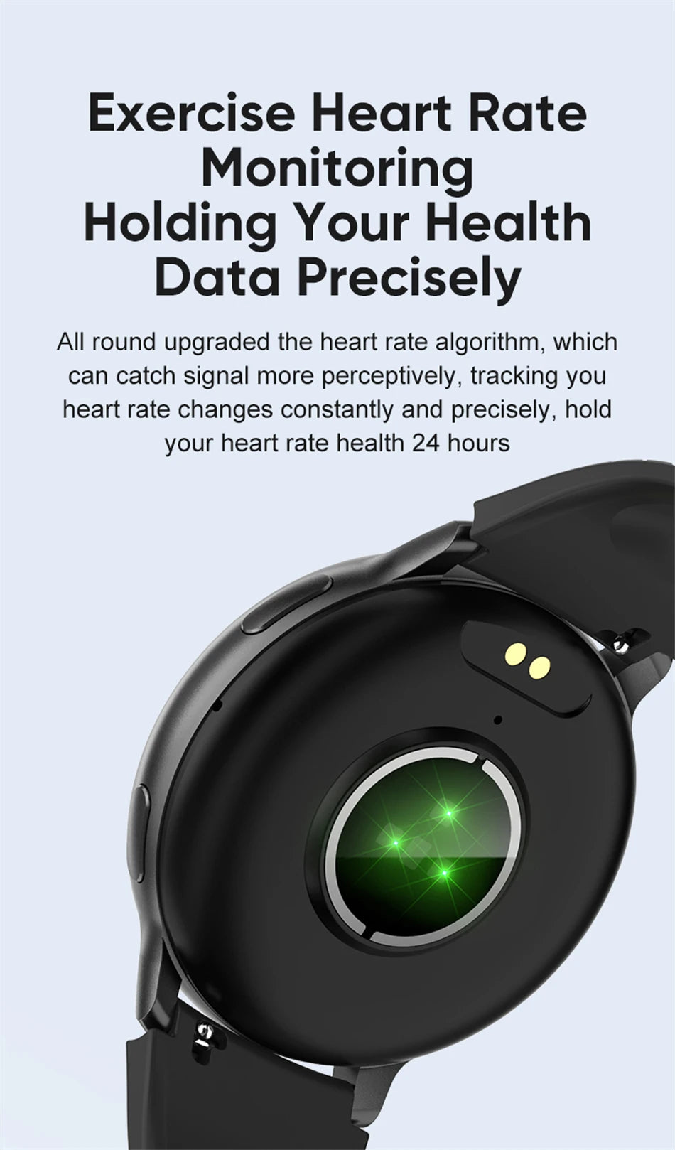 LIGE Bluetooth Call Smartwatch – Custom Dial, Fitness Tracker