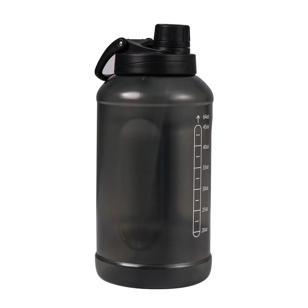 64oz Reusable Water Bottle – BPA-Free with Straw & Handle