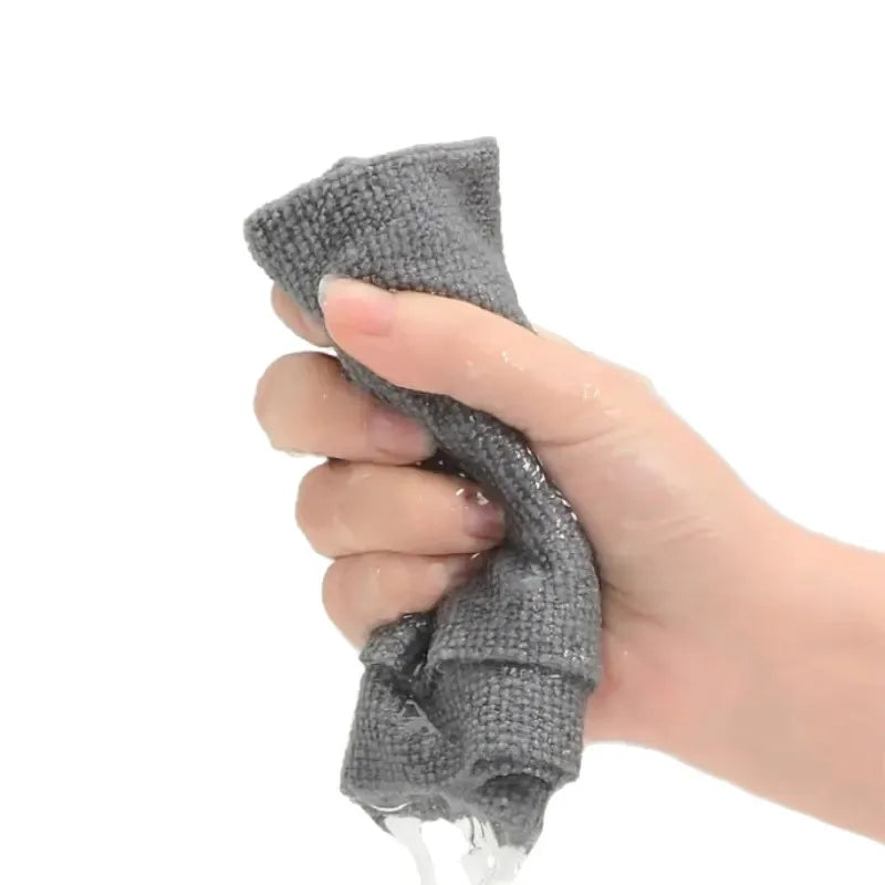 Reusable Microfiber Cleaning Cloth Roll for Kitchen Household Use