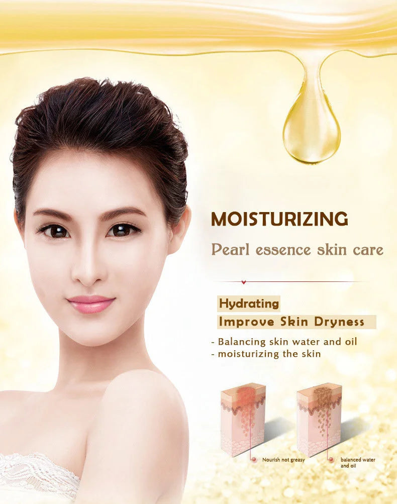 2pcs BIOAQUA Pure Pearl Face Cream – Moisturizing & Firming