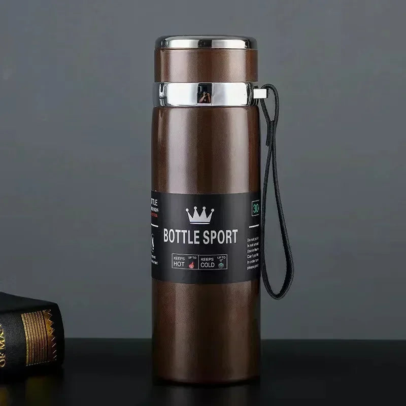 1L Stainless Steel Thermal Bottle – Hot & Cold Vacuum Flask