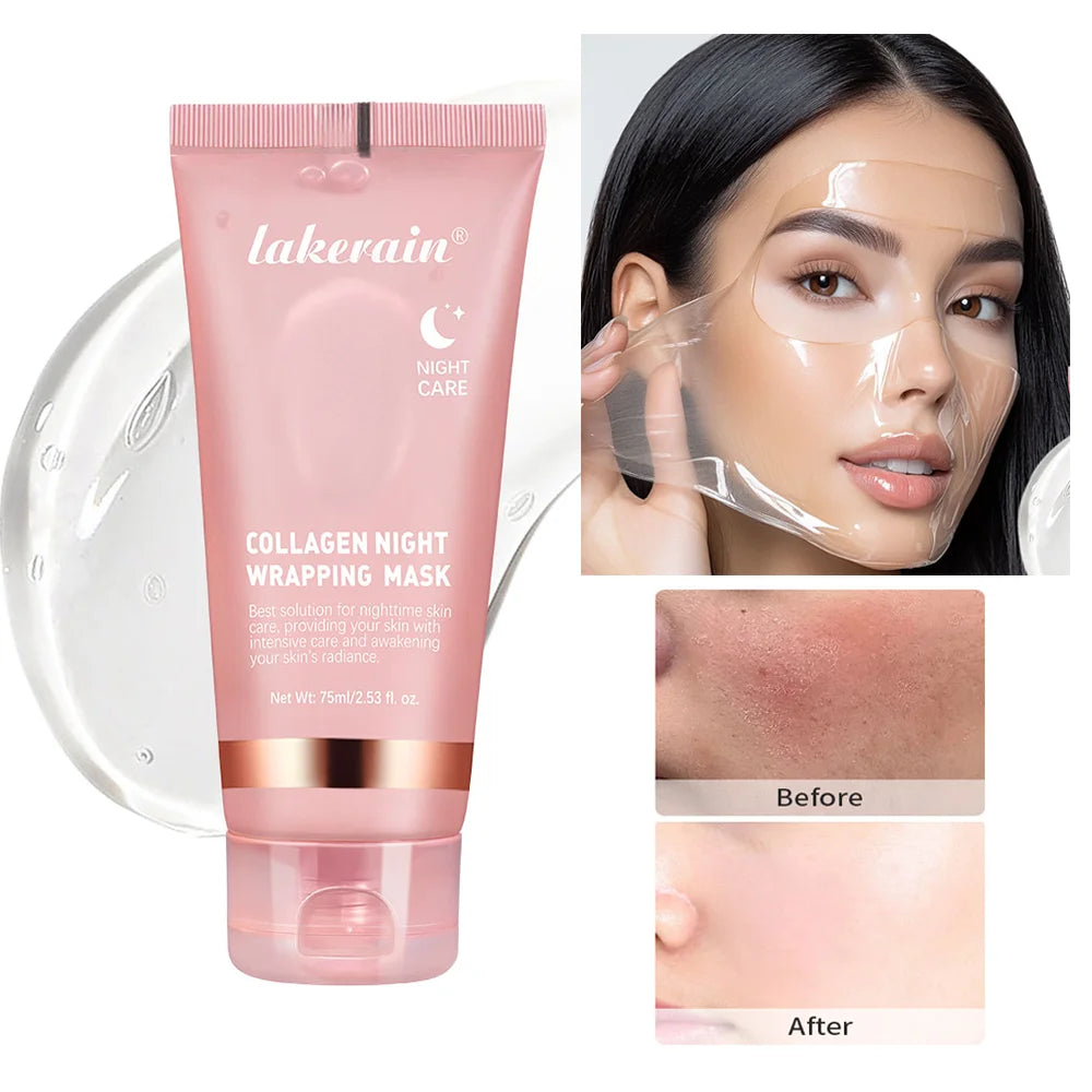 Korean Deep Collagen Peel Off Face Mask Overnight Care
