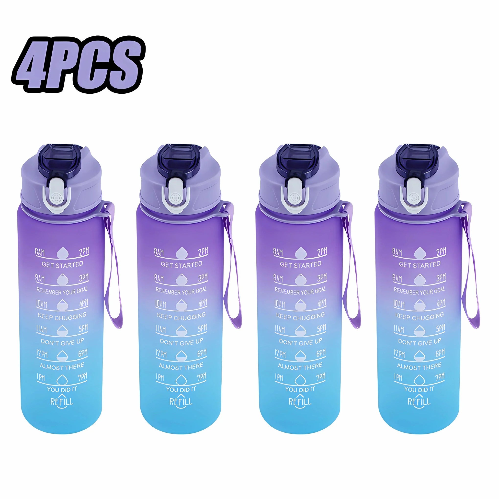 750ml Gradient Sports Water Bottle – Straw Cup, Heat-Resistant