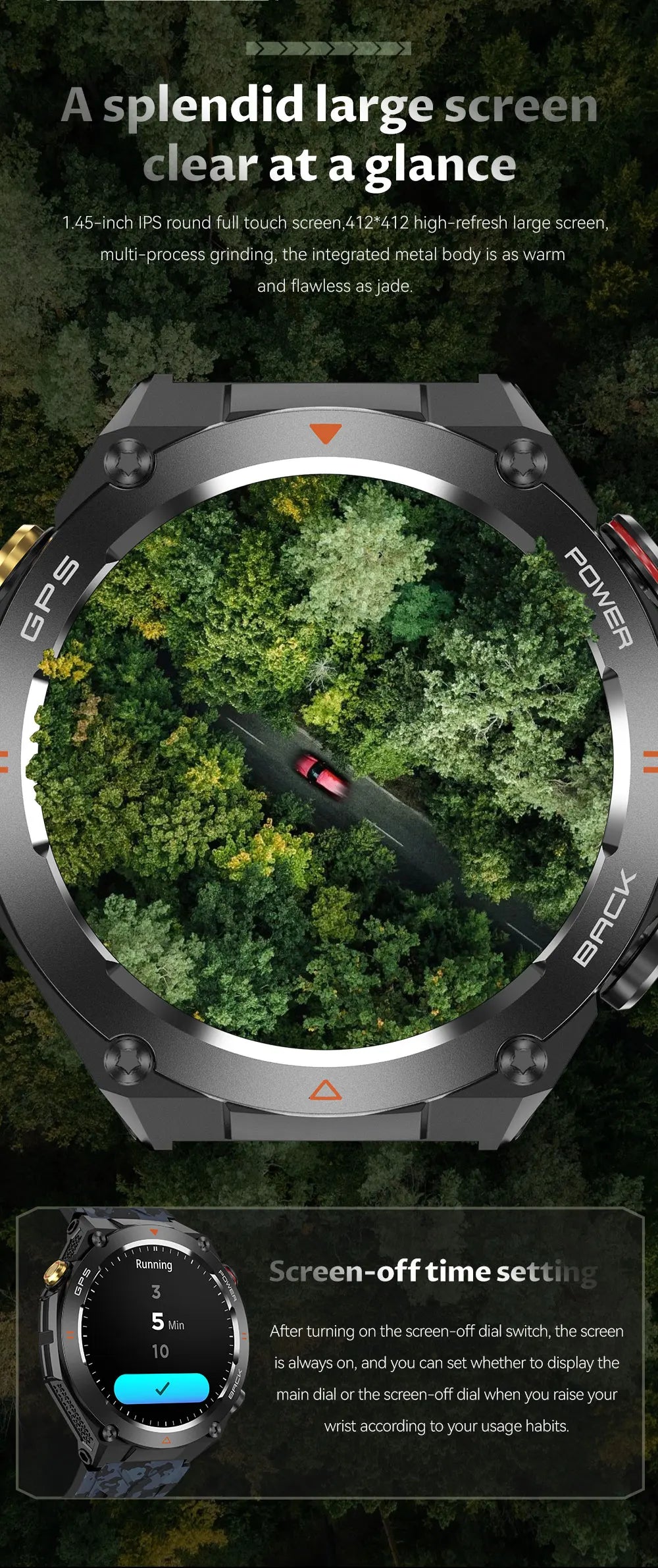 2025 Xiaomi GPS Sports Smartwatch – Waterproof with Bluetooth Call