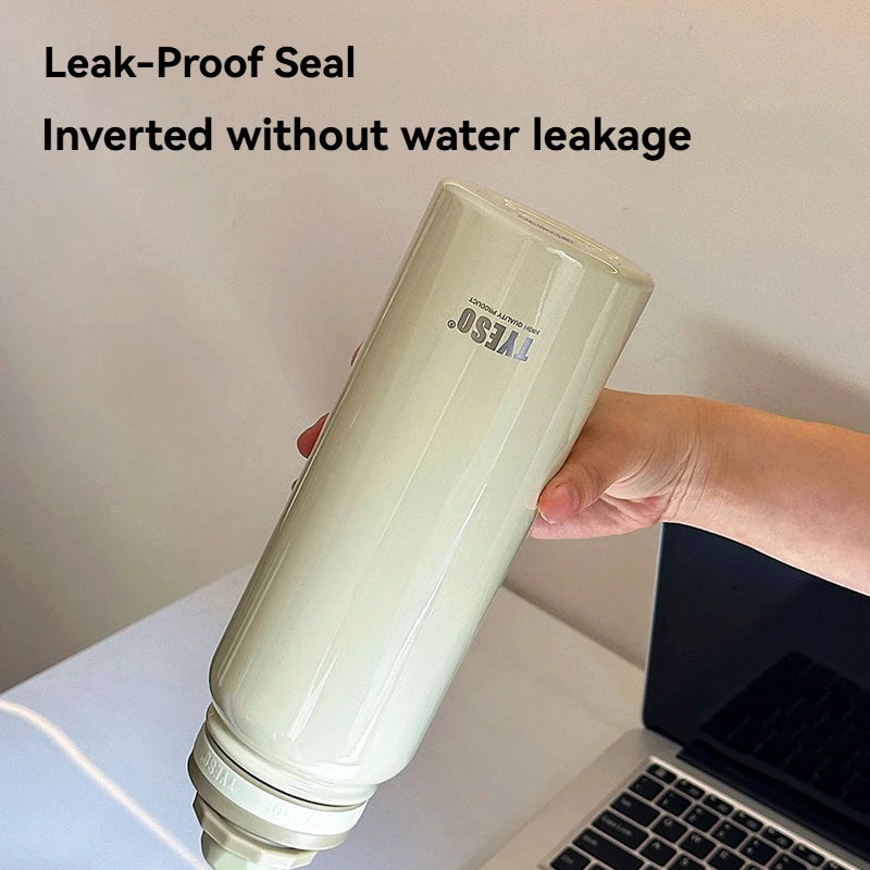 Stainless Steel Thermos Bottle Insulated Travel Water Flask Cup