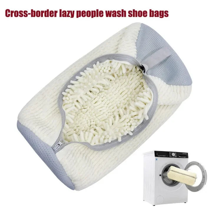 Heavy Duty Mesh Shoe Wash Bag for Laundry Protection